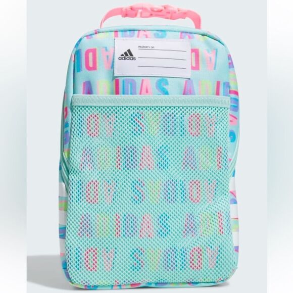 Adidas Foundations 6 Backpack and Adidas Santiago 3 Lunch Bag Set - Picture 7 of 12